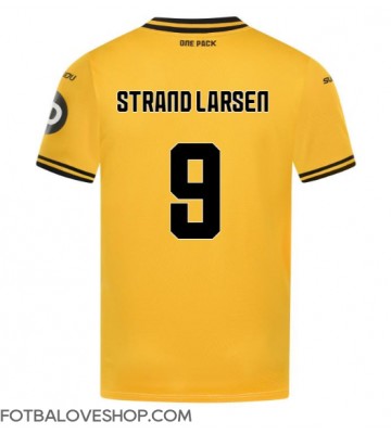 Wolves Jorgen Strand Larsen #9 Domácí Dres 2024-25 Krátký Rukáv